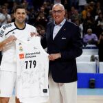 Rafael Rullán, en el homenaje a Felipe Reyes