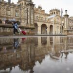 Precipitaciones de récord en Zamora, que provocan inundaciones en calles y la estación de trenes