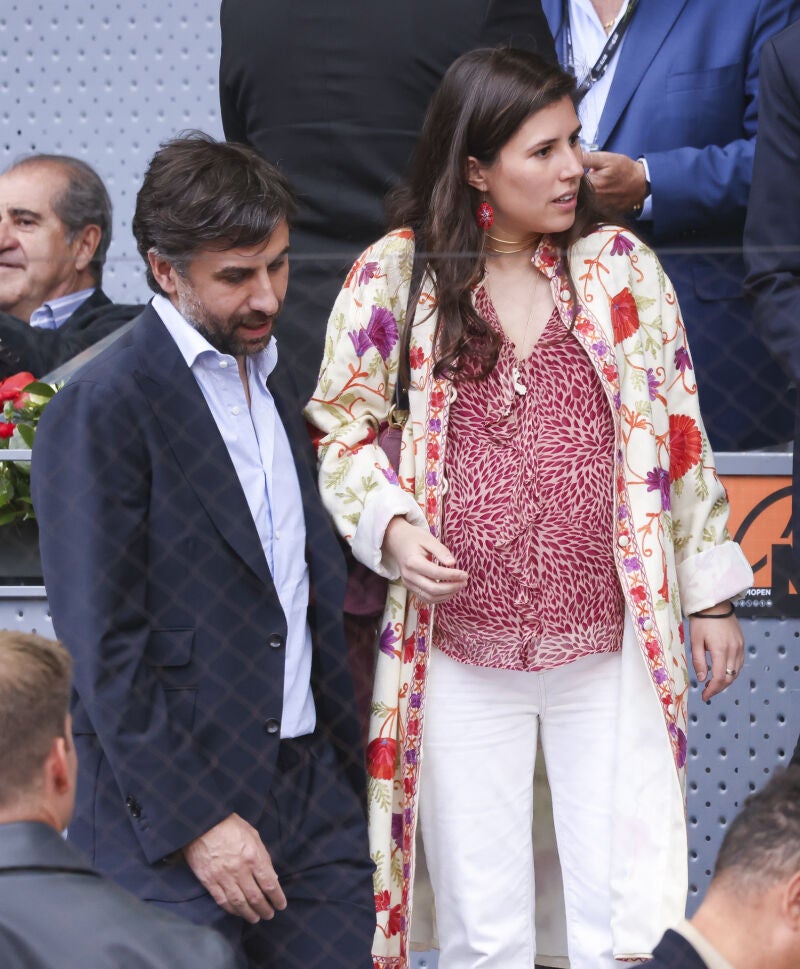 El look de Teresa Urquijo en el tenis.