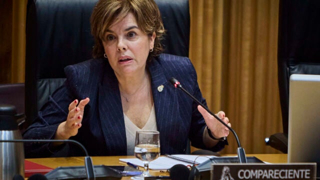 Comparecencia de Doña Soraya Sáenz de Santamaría Antón, exvicepresidenta del Gobierno en la comisión de invest