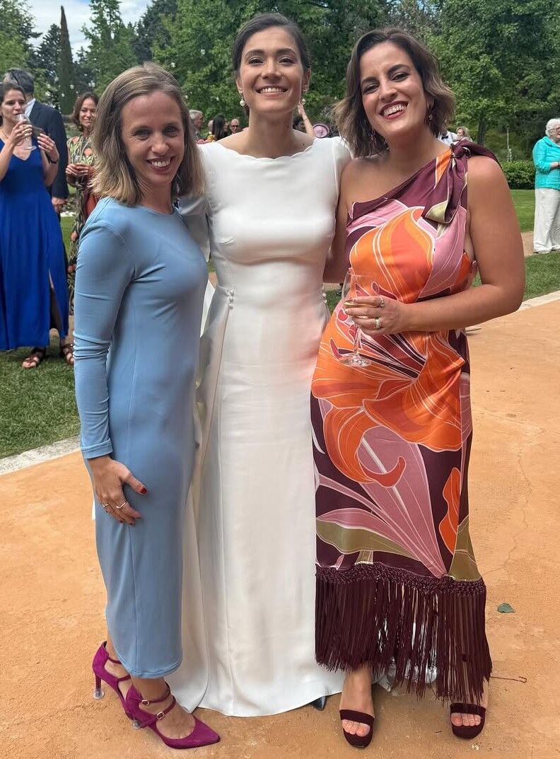 El vestido de novia de Natalia Butragueño.