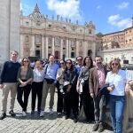 Alberto Núñez SJ, Gisela Guevara, Janette Martell, Pep Maria SJ, Nuria Renart, Maika Valencia, Teodor Mellen, Olga Plaza, Ramón García y Cristina Gimenez. Profesores y Jesuitas de ESADE