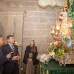 Mañueco visita la ermita de la Virgen de las Vacas, en la provincia de Ávila
