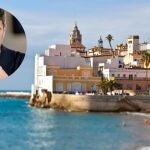 Imagen de Antonio Orozco sobre una playa de Cataluña