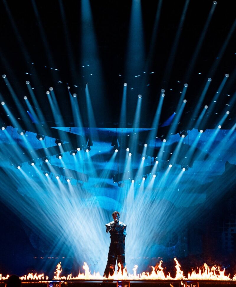 Primer ensayo de Noruega en Eurovisión 2025