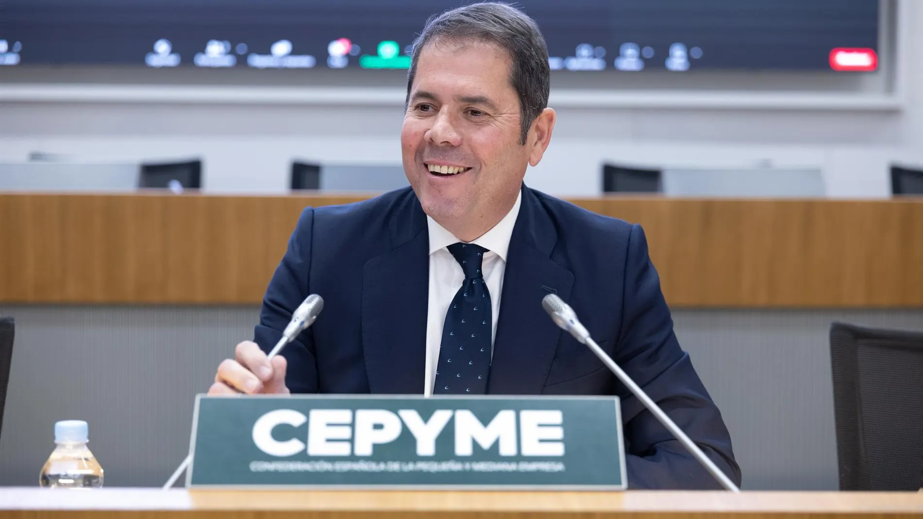 Economía.-Cuerva reivindica una pyme "autónoma" en su candidatura a presidir Cepyme: "No podemos ser comparsas de nadie"