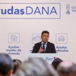  Mazón presenta las nuevas ayudas del 'Pla Recuperem València' para personas y entidades afectadas por las riadas