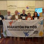 Presentación de la prueba solidaria en la Diputación de Segovia