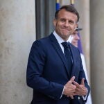 French President Macron meets European Commission's Von der Leyen in Paris
