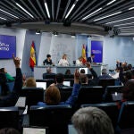 Rueda de prensa posterior al Consejo de Ministros