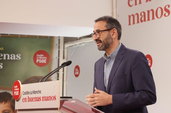 El secretario de Organización del PSOE de Castilla-La Mancha y diputado nacional, Sergio Gutiérrez.