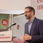 El secretario de Organización del PSOE de Castilla-La Mancha y diputado nacional, Sergio Gutiérrez.