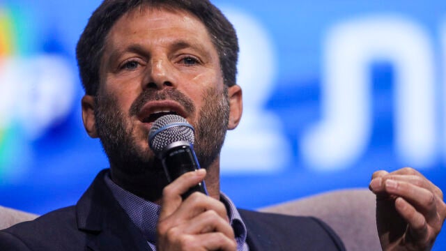 Right-wing Israeli minister Bezalel Smotrich