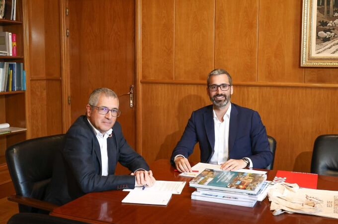 MURCIA.-Agua.- Lucas (PSRM) defiende que el trasvase Tajo-Segura es "irrenunciable" en una reunión con Hugo Morán