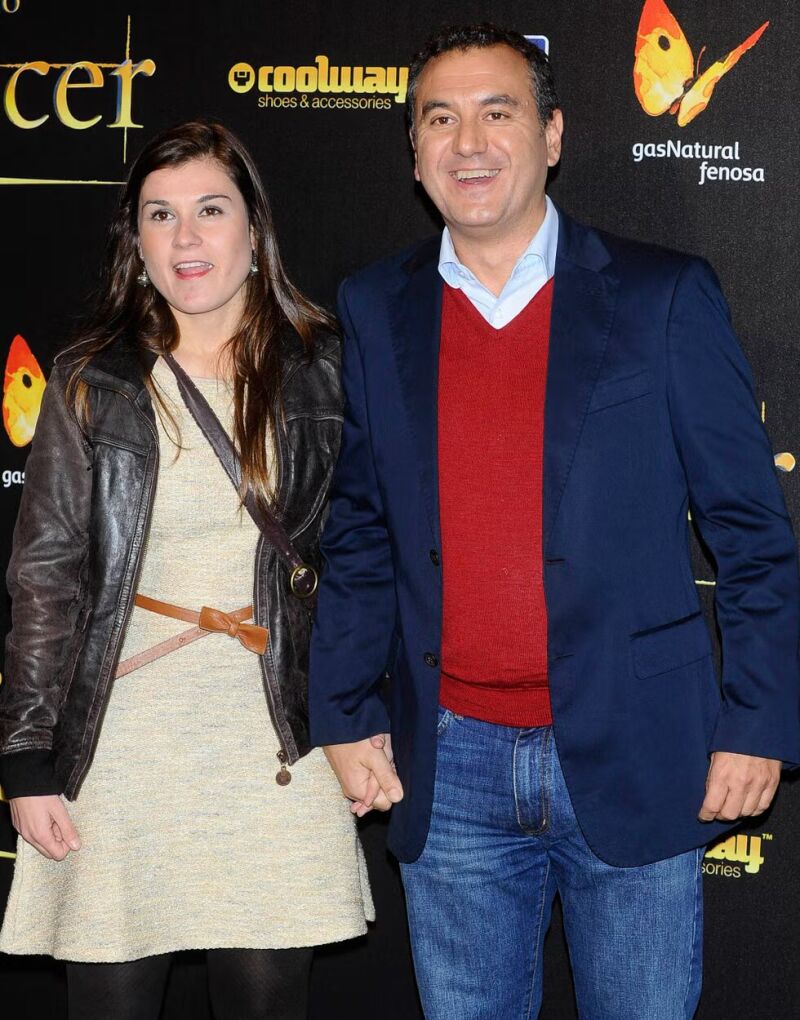 Roberto Brasero junto a su mujer, Beatriz Francisca Pardow Lorenzo