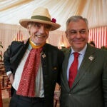 Jeremy Irons cumple con su promesa de conocer la Feria de Abril de Sevilla