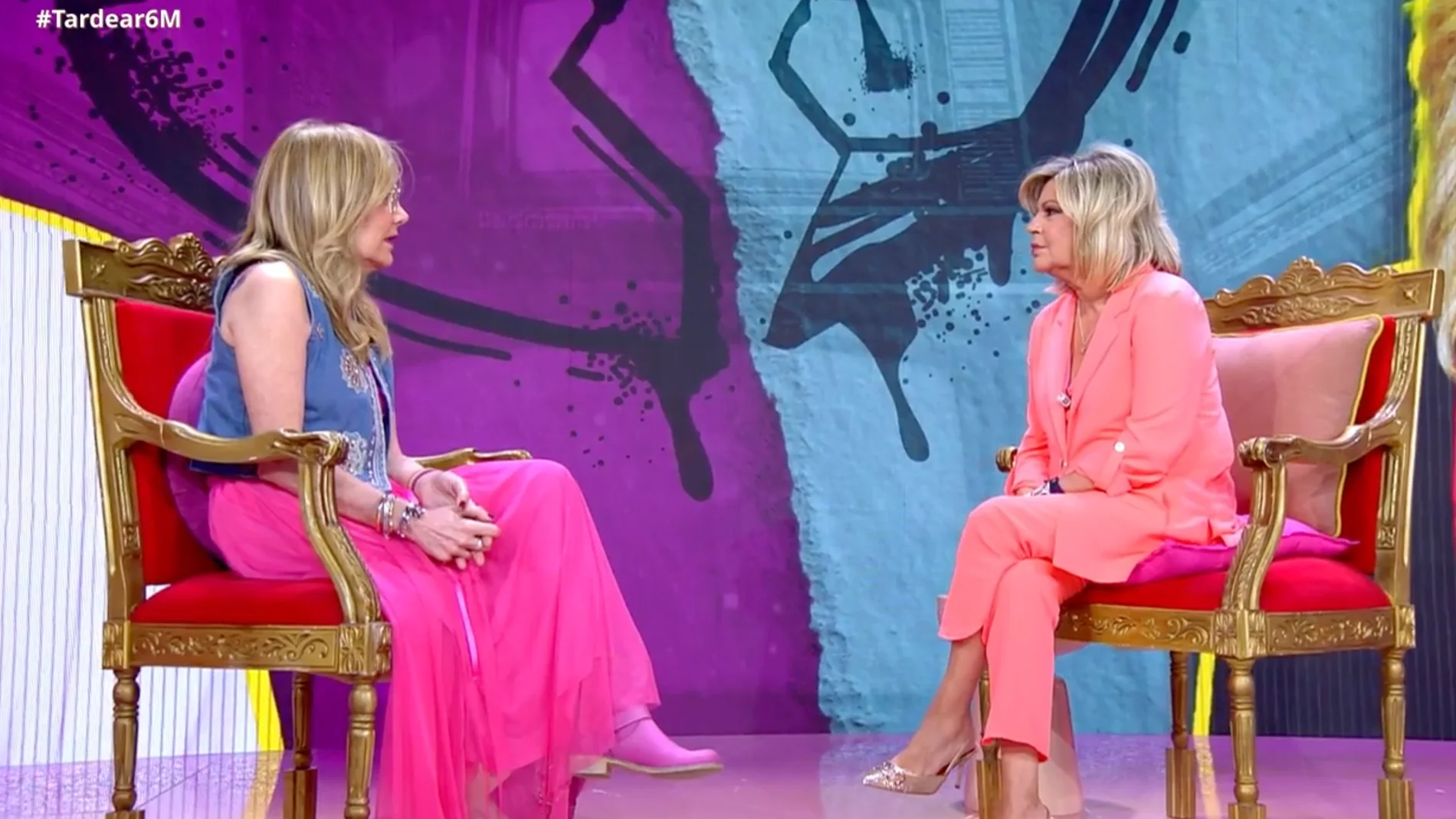 Terelu Campos y Belén Rodríguez en 'TardeAR'