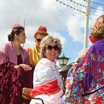 Simoneta Gómez-Acebo disfruta de la Feria de Abril de Sevilla