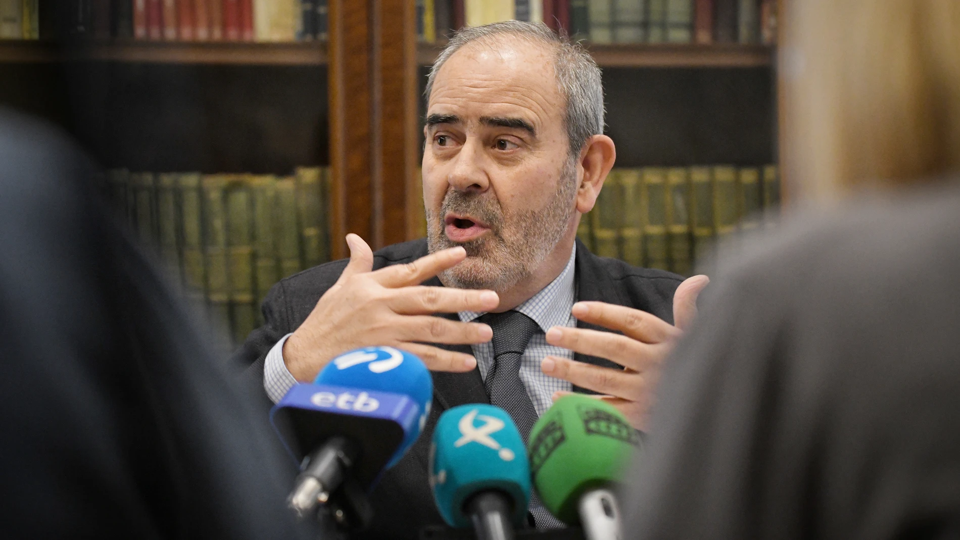 El presidente de Foro Nuclear, Ignacio Araluce, presenta el informe 'Resultados nucleares de 2024 y perspectivas de futuro', en la Asociación de la Prensa de Madrid, a 6 de mayo de 2025, en Madrid (España). 06 MAYO 2025;FORO NUCLEAR;INFORME Fernando Sánchez / Europa Press 06/05/2025