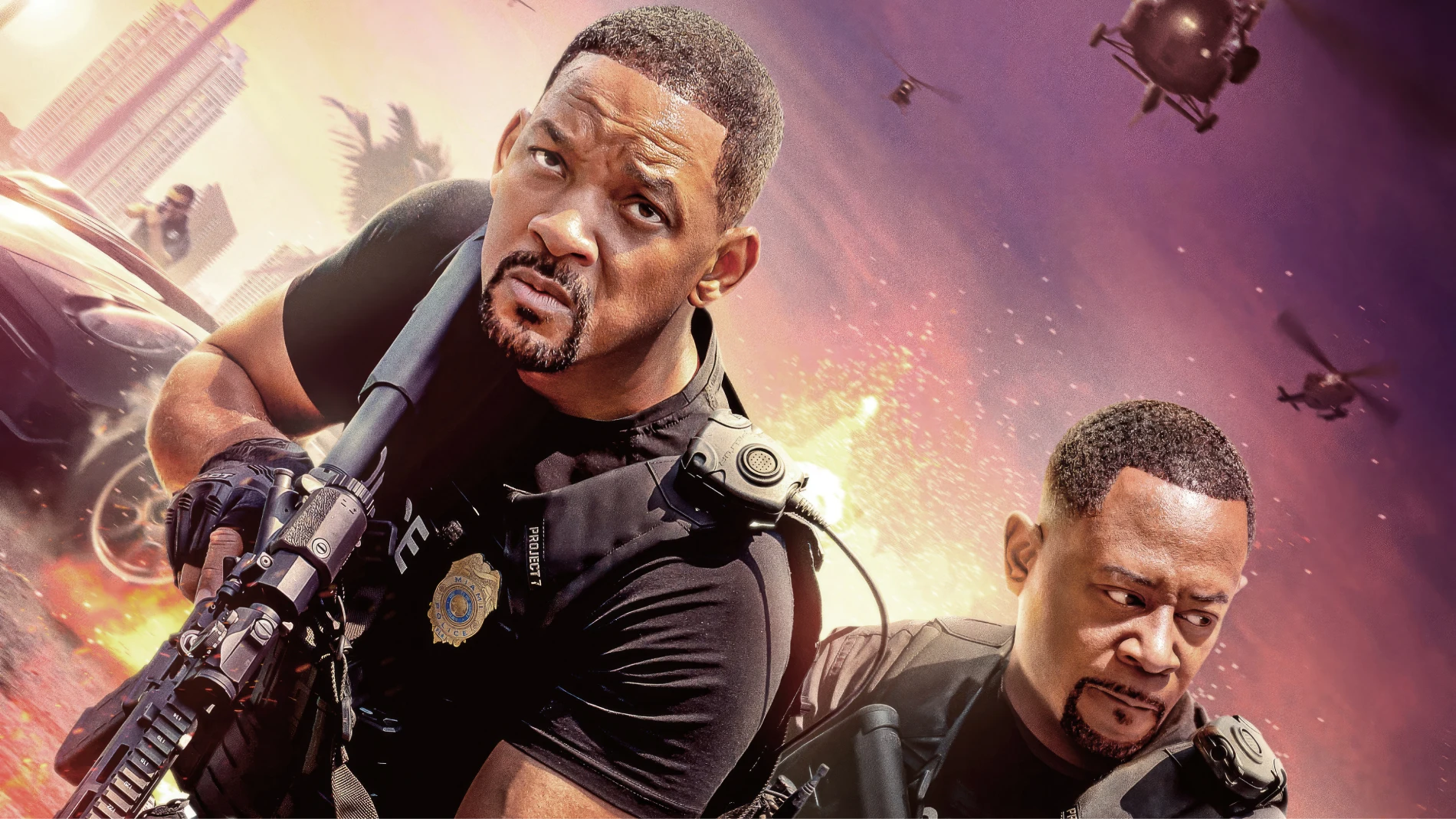 Will Smith y Martin Lawrence en acción como los icónicos Mike Lowrey y Marcus Burnett