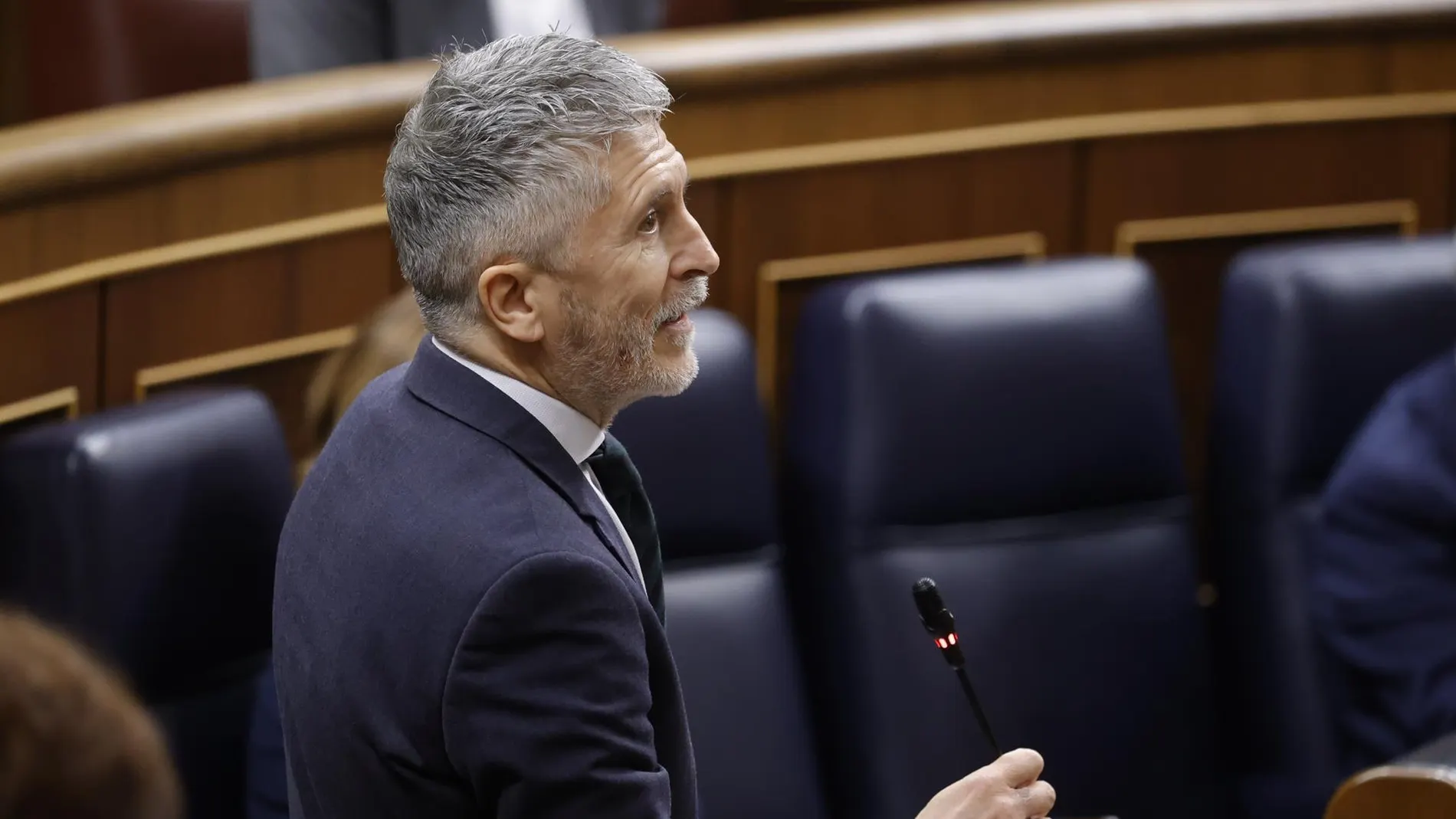 El PP y Vox examinan mañana a Marlaska en el Congreso por la rescisión del contrato de balas con Israel
