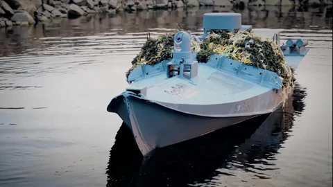 Dron naval ucraniano 'Magura 5'