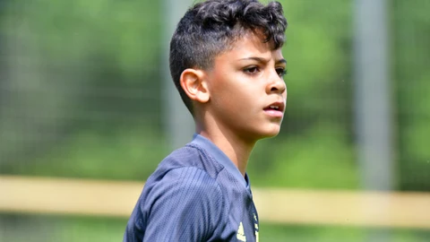 Fútbol.- Cristiano Ronaldo Jr., convocado con la selección de Portugal Sub-15