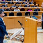 Tudanca (PSOE) toma posesión de su escaño como senador por Castilla y León