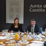Luis Miguel González Gago durante el encuentro