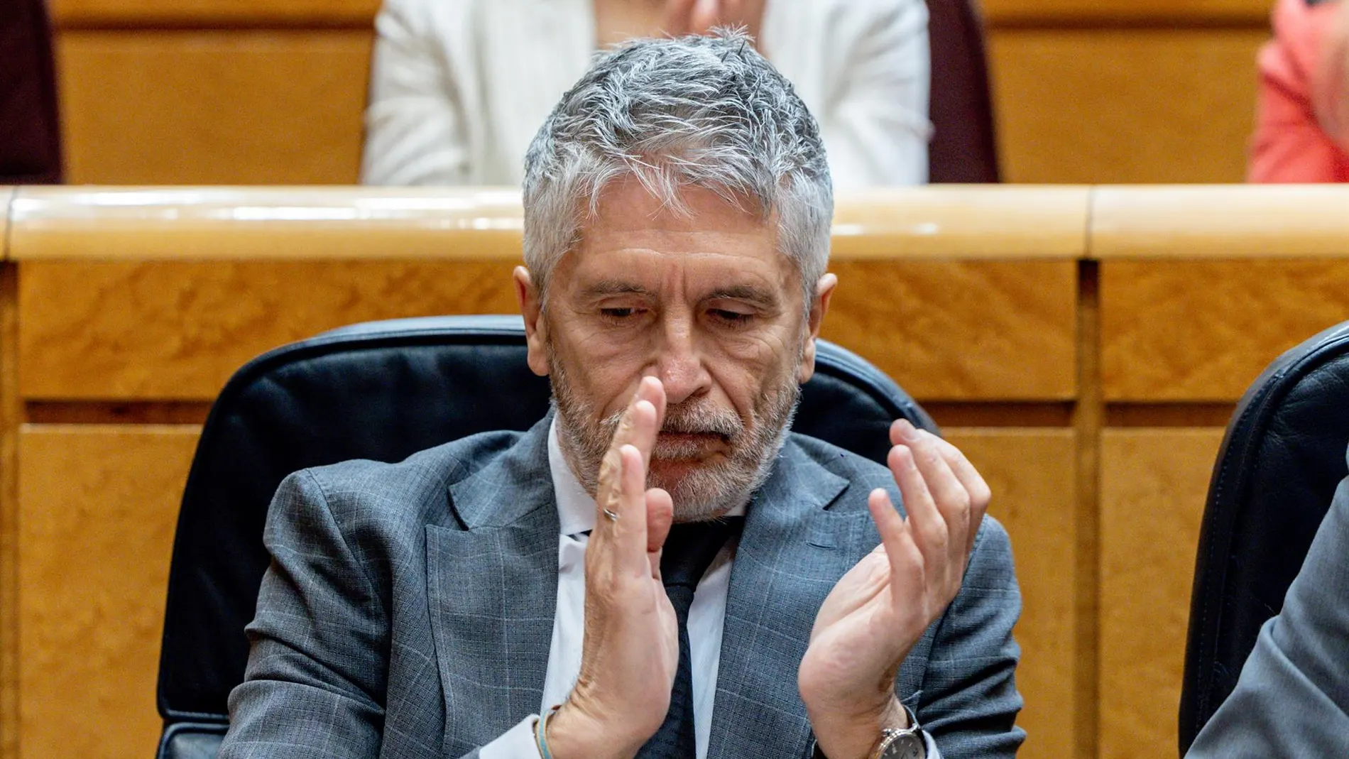 AM.- PP critica el "gran apagón" y Marlaska se compara con Mazón: "Estábamos trabajando, no comiendo con desconocidos"