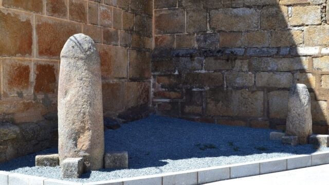 Falo de origen romano en la localidad de Rabanales