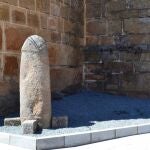 Falo de origen romano en la localidad de Rabanales