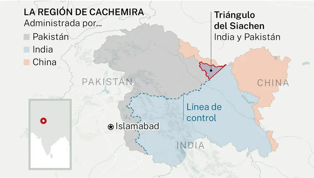 La región de Cachemira