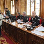Reunión de la Junta Local de Seguridad para abordar el dispositivo para la Fiesta de la ITA en Palencia