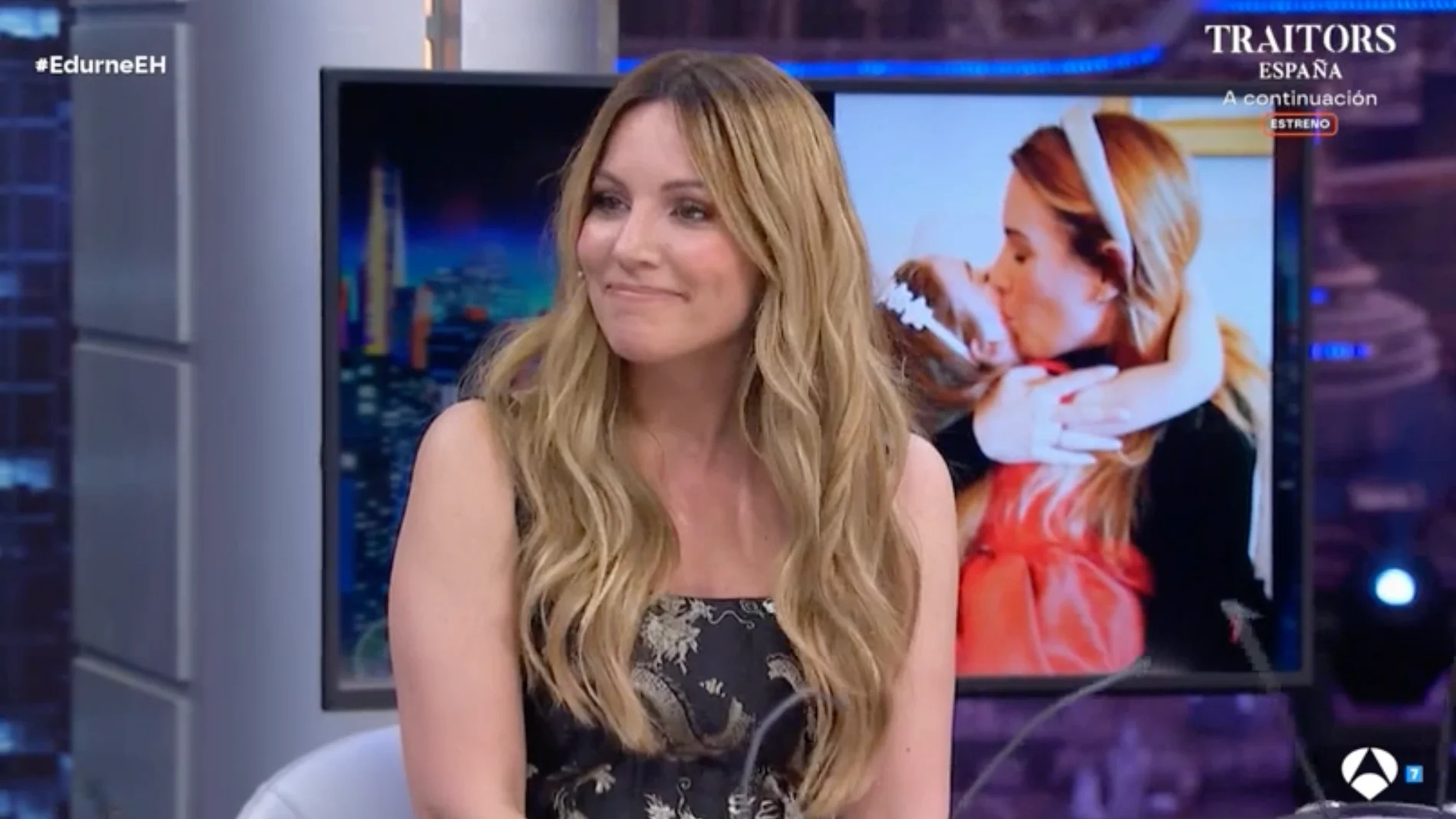 Captura de Edurne durante su entrevista en 'El Hormiguero'