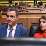Pedro Sánchez y María Jesús Montero