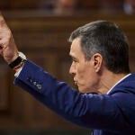 Comparecencia del presidente del Gobierno, Pedro Sánchez, ayer en el Congreso