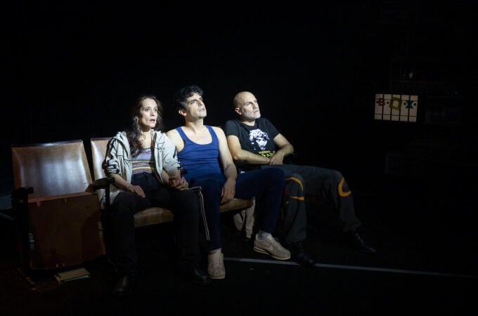 De izda. a dcha., Ángela Boix, Francesco Carril y Emilio Tomé