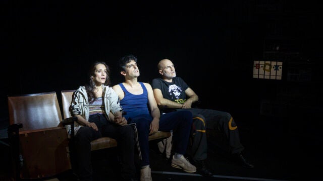 De izda. a dcha., Ángela Boix, Francesco Carril y Emilio Tomé