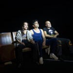 De izda. a dcha., Ángela Boix, Francesco Carril y Emilio Tomé