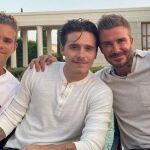 Romeo, Brooklyn y David Beckham