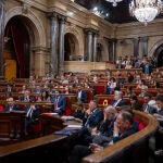 Sesión de control en el Parlament al presidente de la Generalitat 