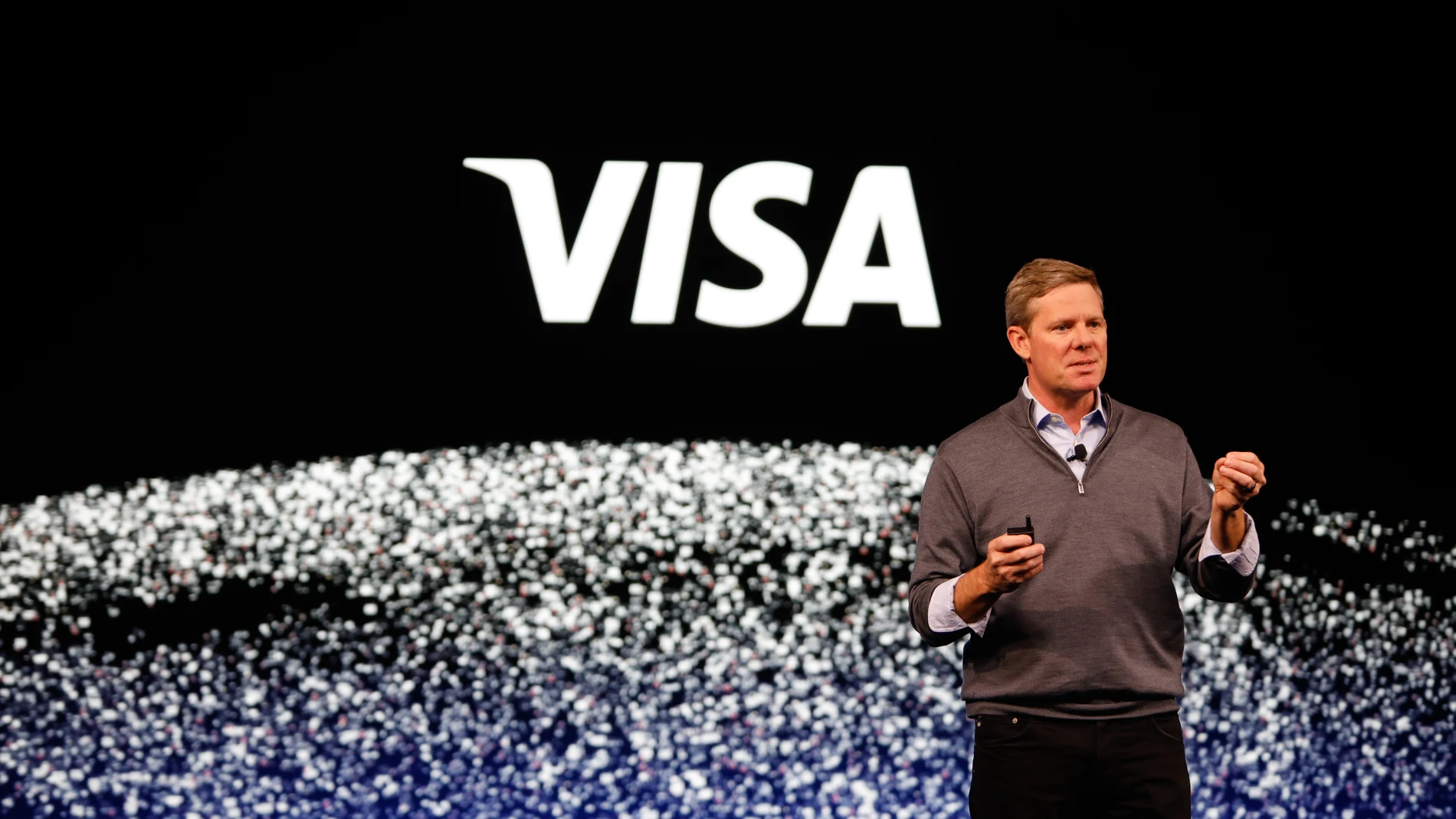 Un momento del Visa Global Product Drop, celebrado en San Francisco