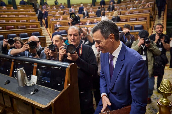 Comparecencia del presidente del Gobierno, Pedro Sánchez para informar sobre las medidas que el Ejecutivo va a