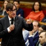 Sesión de control al Govern en el Parlamento de Cataluña