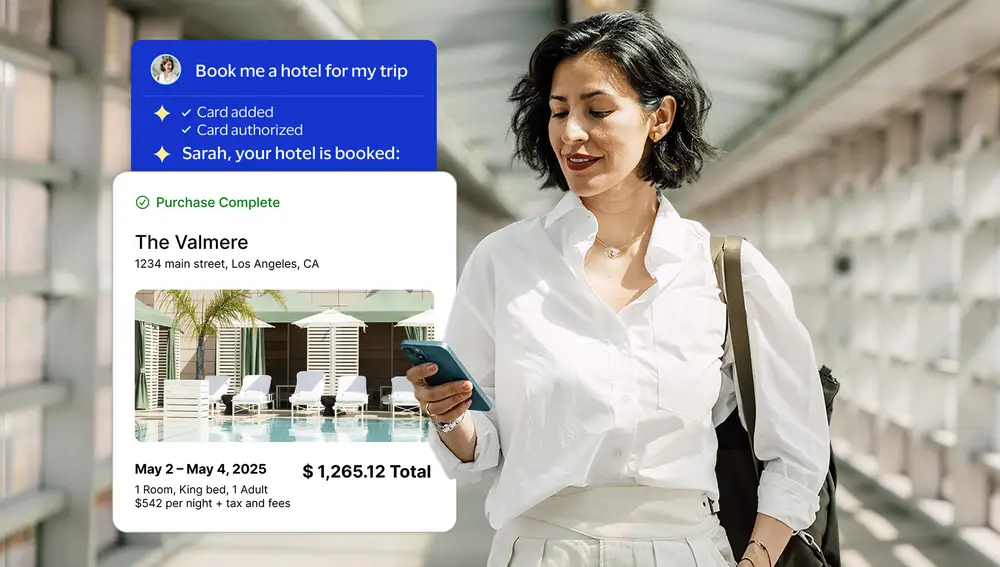 Ejemplo de Visa Intelligent Commerce