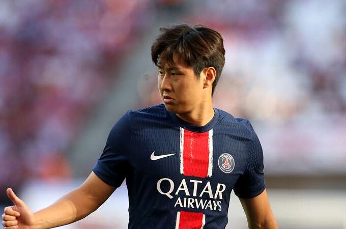 Kang in Lee con el PSG