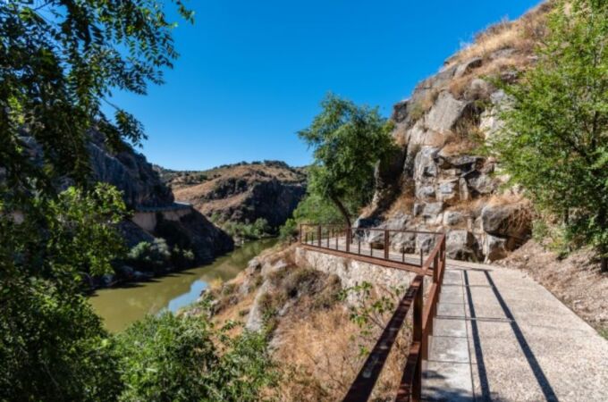 Imagen de una ruta por los Montes de Toledo
