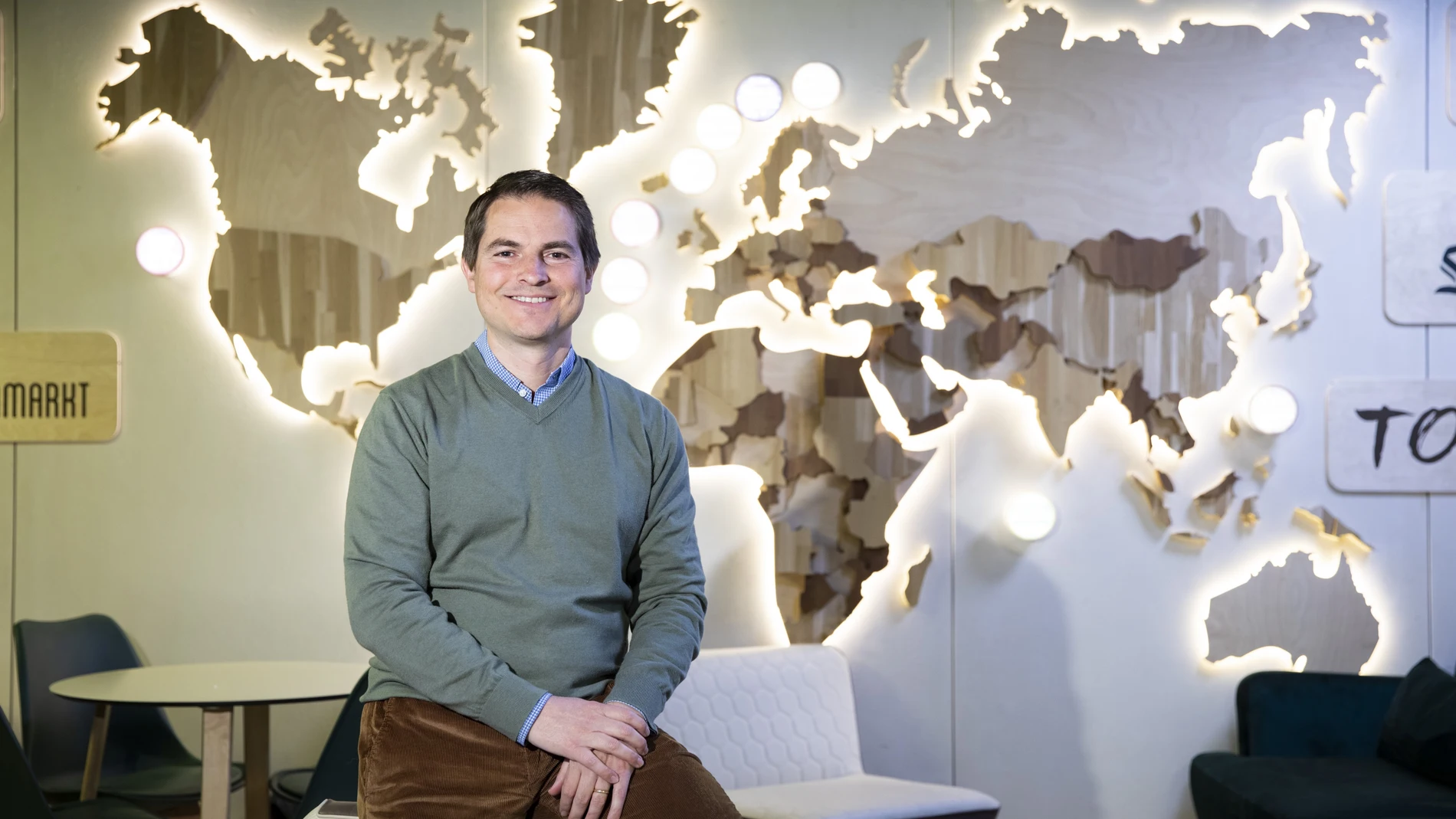 Pangea, agencia de viajes con uno los espacios mas grandes dedicados a este sector en Madrid. Entrevista a su CEO, David Hernández. © Jesús G. Feria.