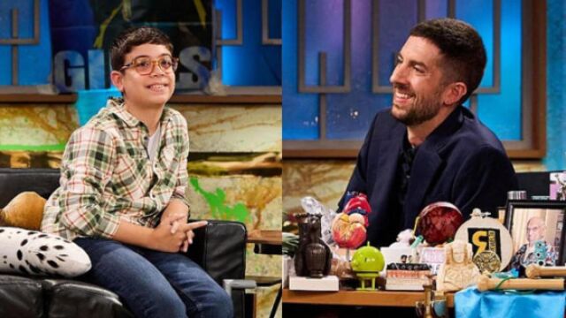 Faustino Oro y David Broncano en 'La Revuelta'